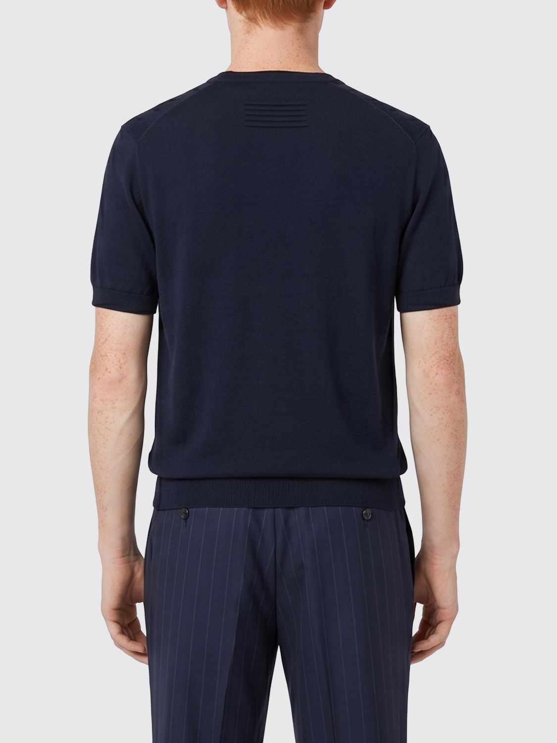 Zegna Sweater Men Blue ZEGNA