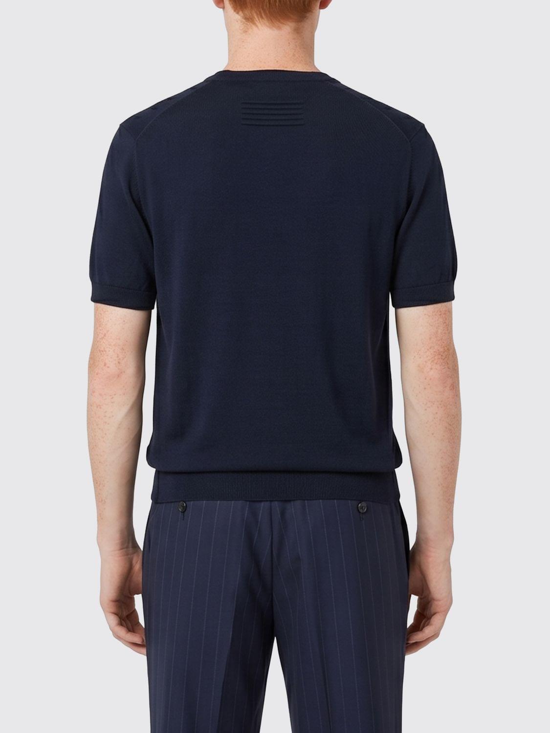 Zegna Sweater Men Blue ZEGNA
