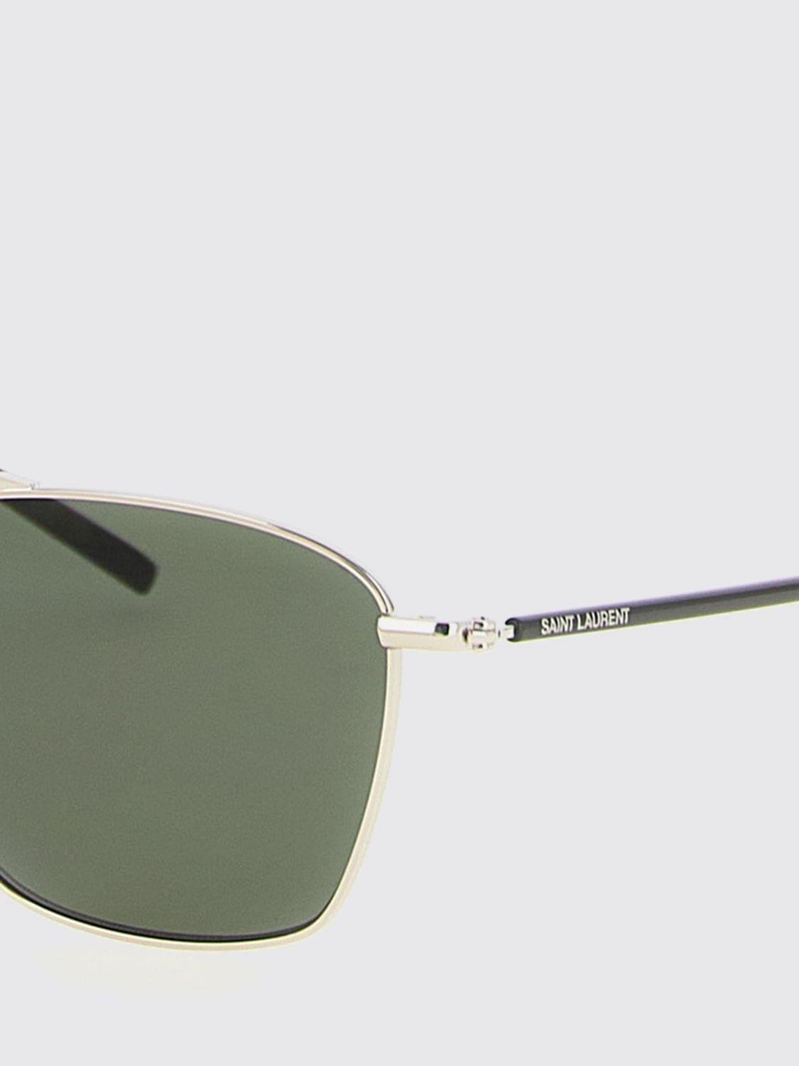 Saint Laurent Sunglasses Men Silver SAINT LAURENT