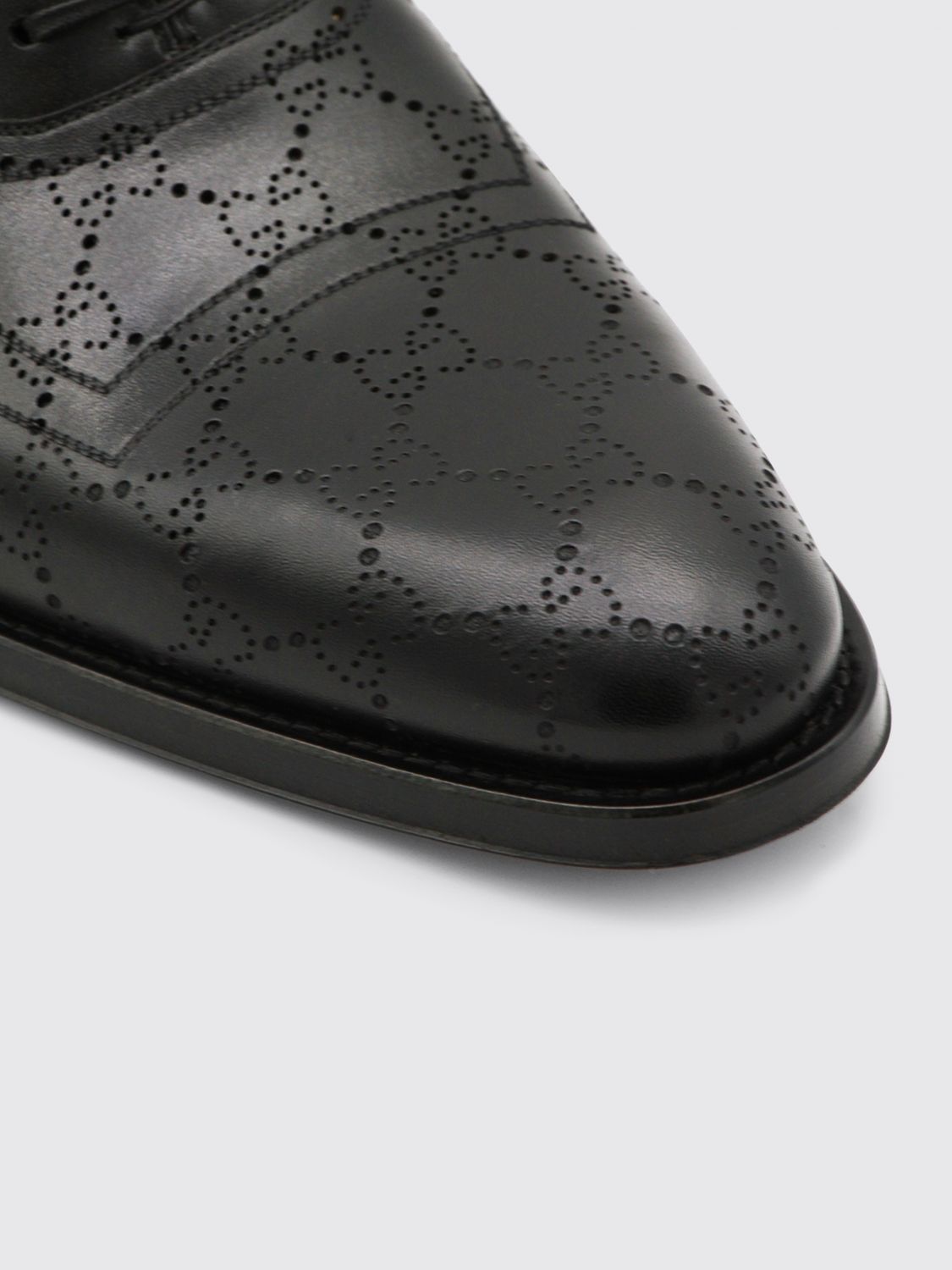 Gucci Brogue Shoes Men Black GUCCI