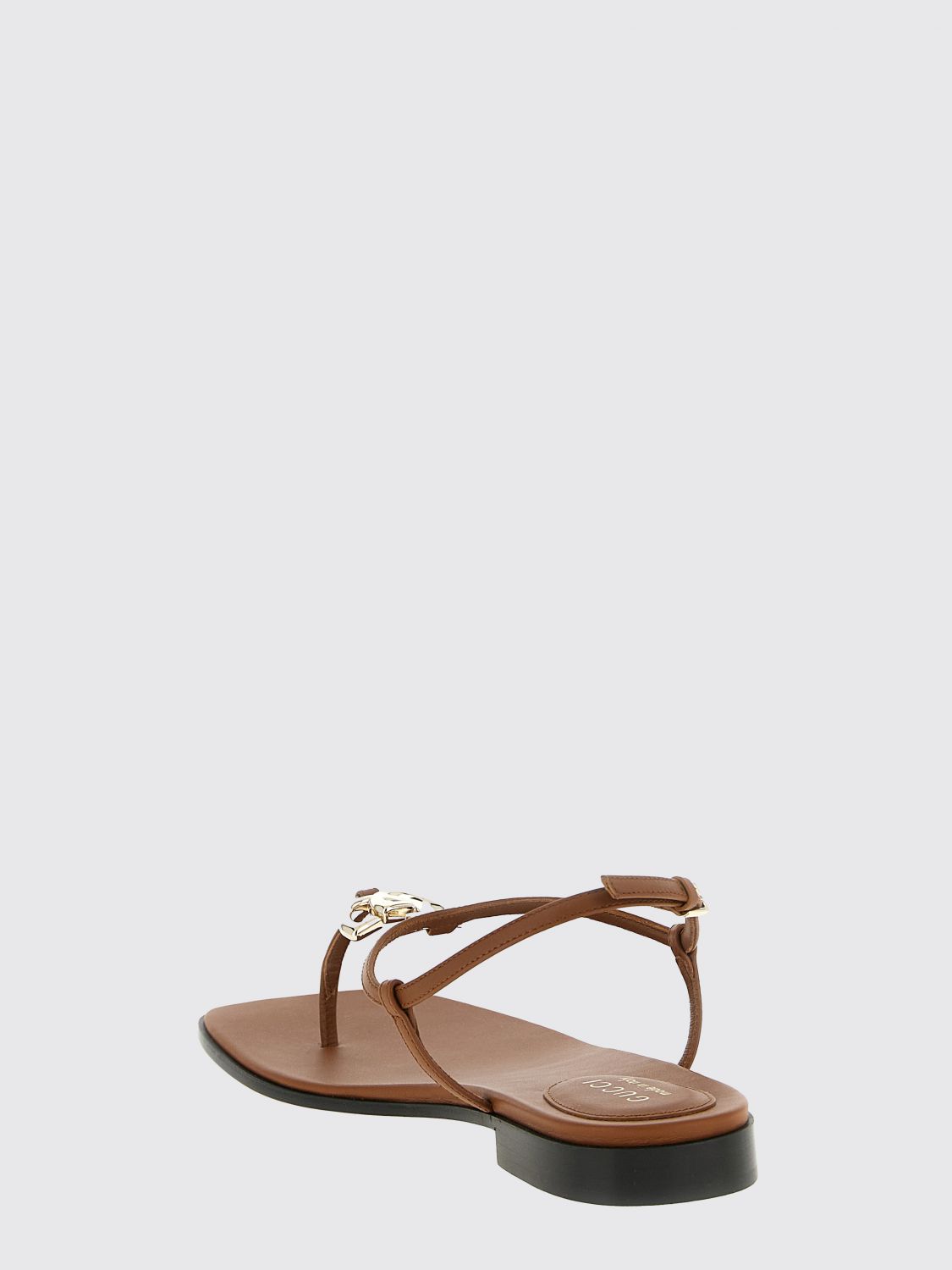 Gucci Heeled Sandal Woman Beige GUCCI