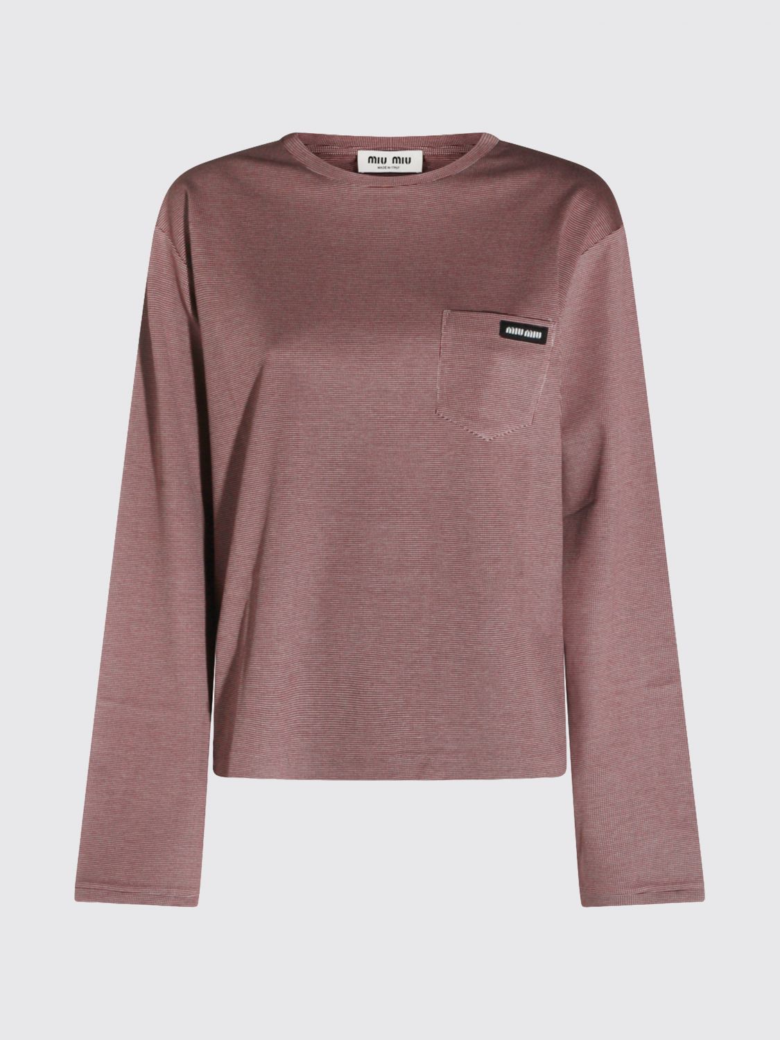 Miu Miu T-Shirt Woman White MIU MIU