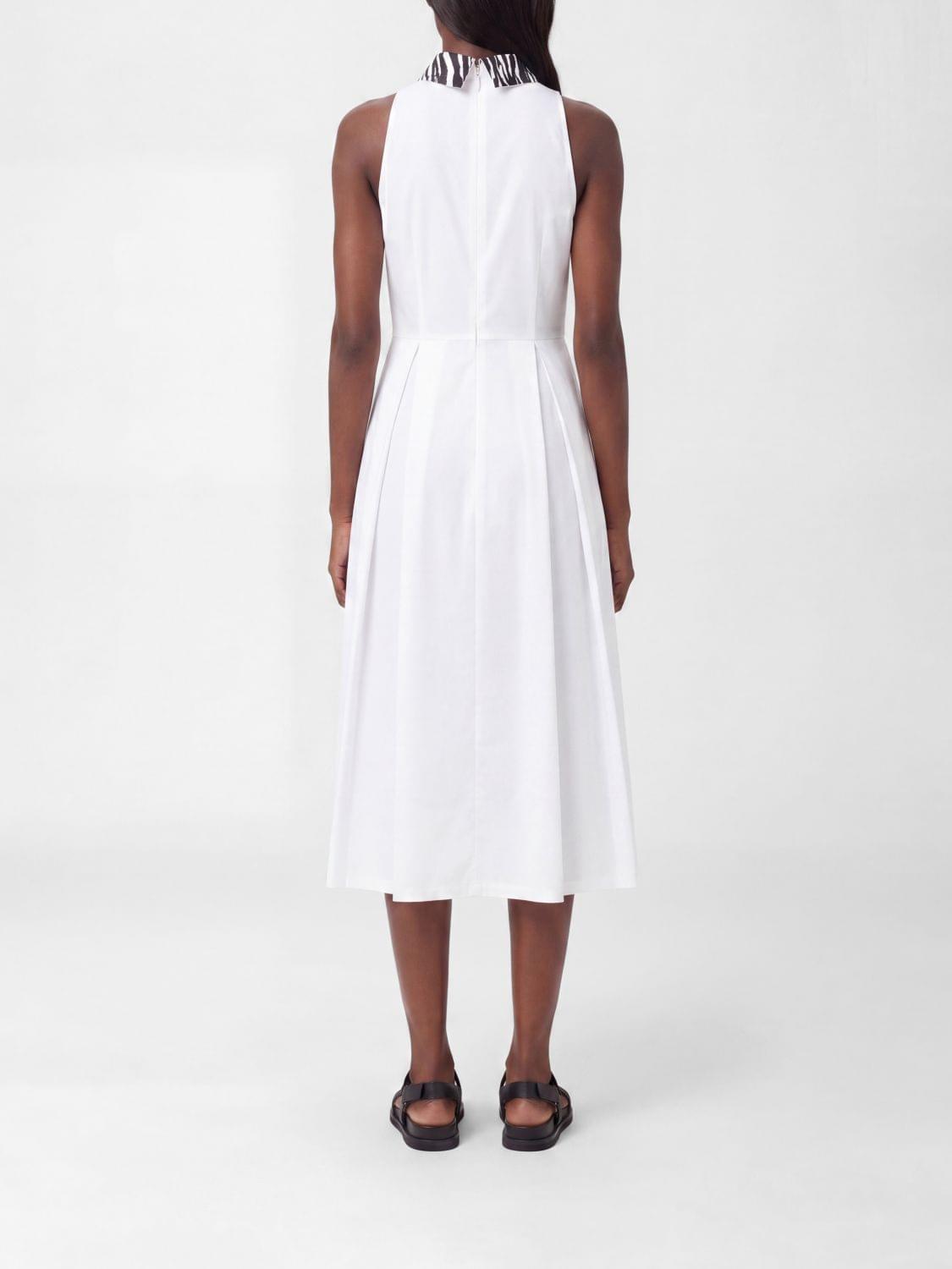 Max Mara Studio Dress Woman White MAX MARA STUDIO