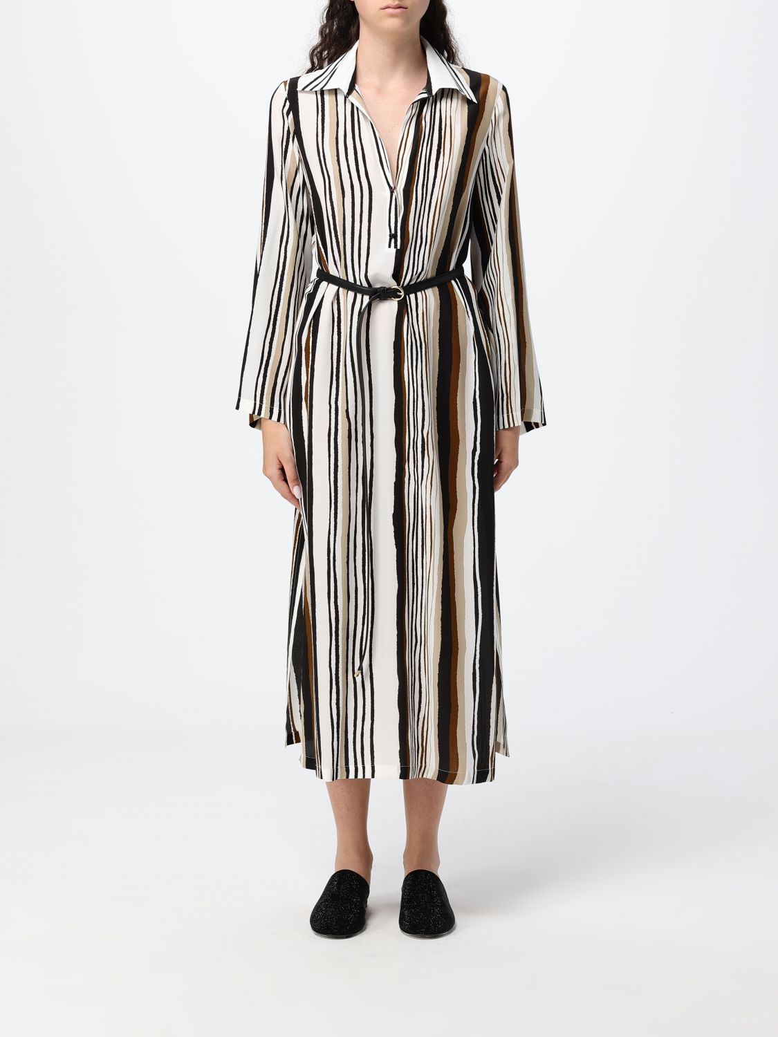 Max Mara Studio Dress Woman Blue MAX MARA STUDIO