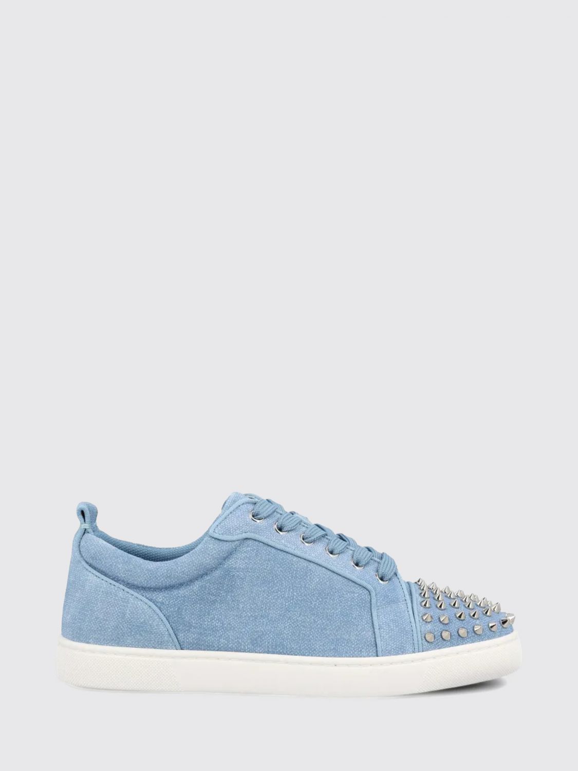 Christian Louboutin Sneakers Men Gnawed Blue CHRISTIAN LOUBOUTIN