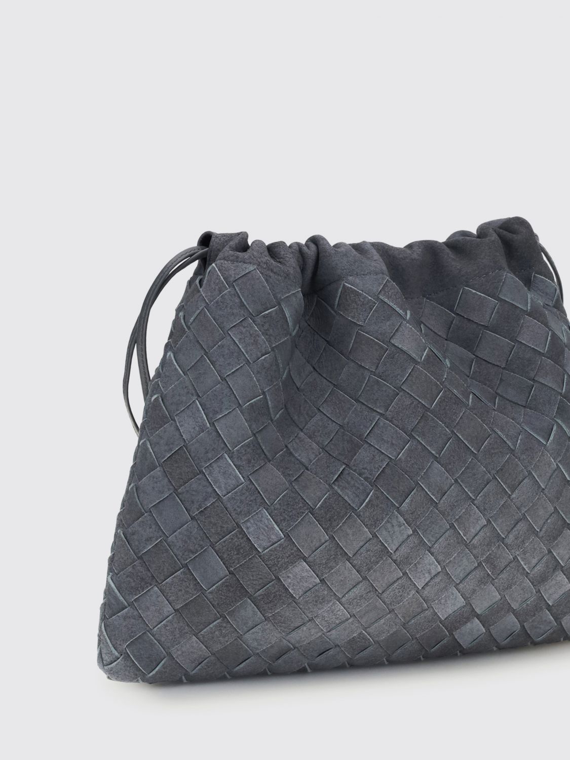 Bottega Veneta Clutch Woman Grey BOTTEGA VENETA