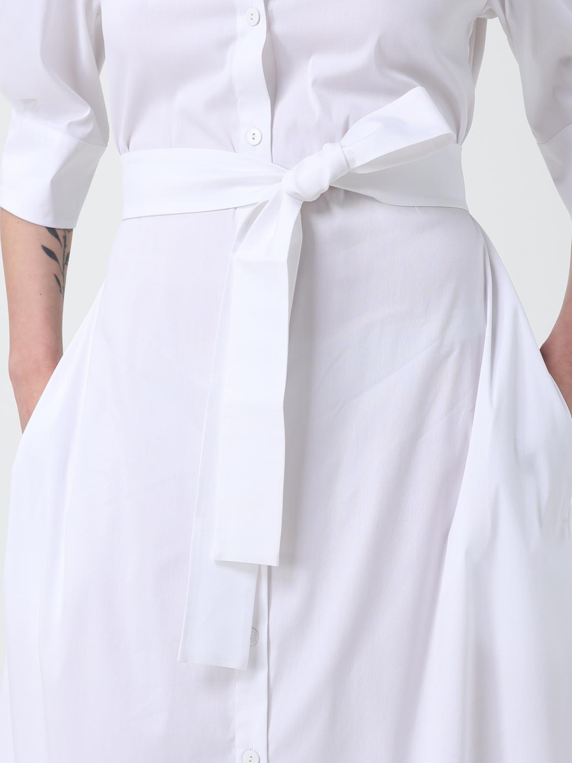 Max Mara Women Cotton Blend Chemisier Dress Max Mara MAX MARA