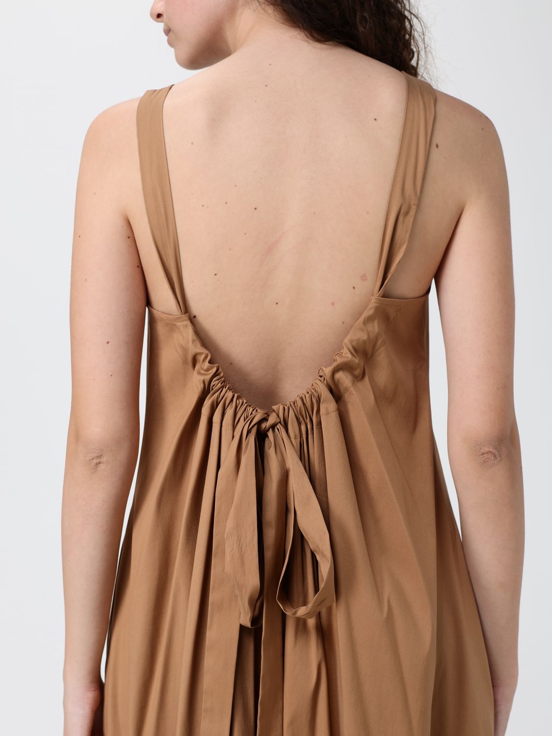 Max Mara Dress Woman Camel MAX MARA