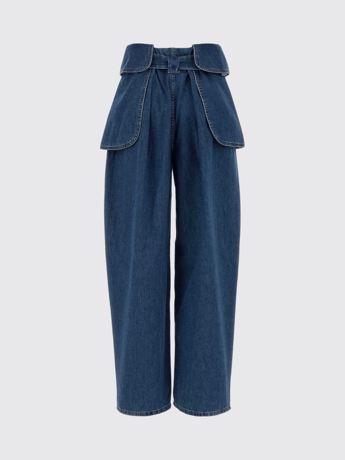 Loewe Jeans Woman Gnawed Blue LOEWE