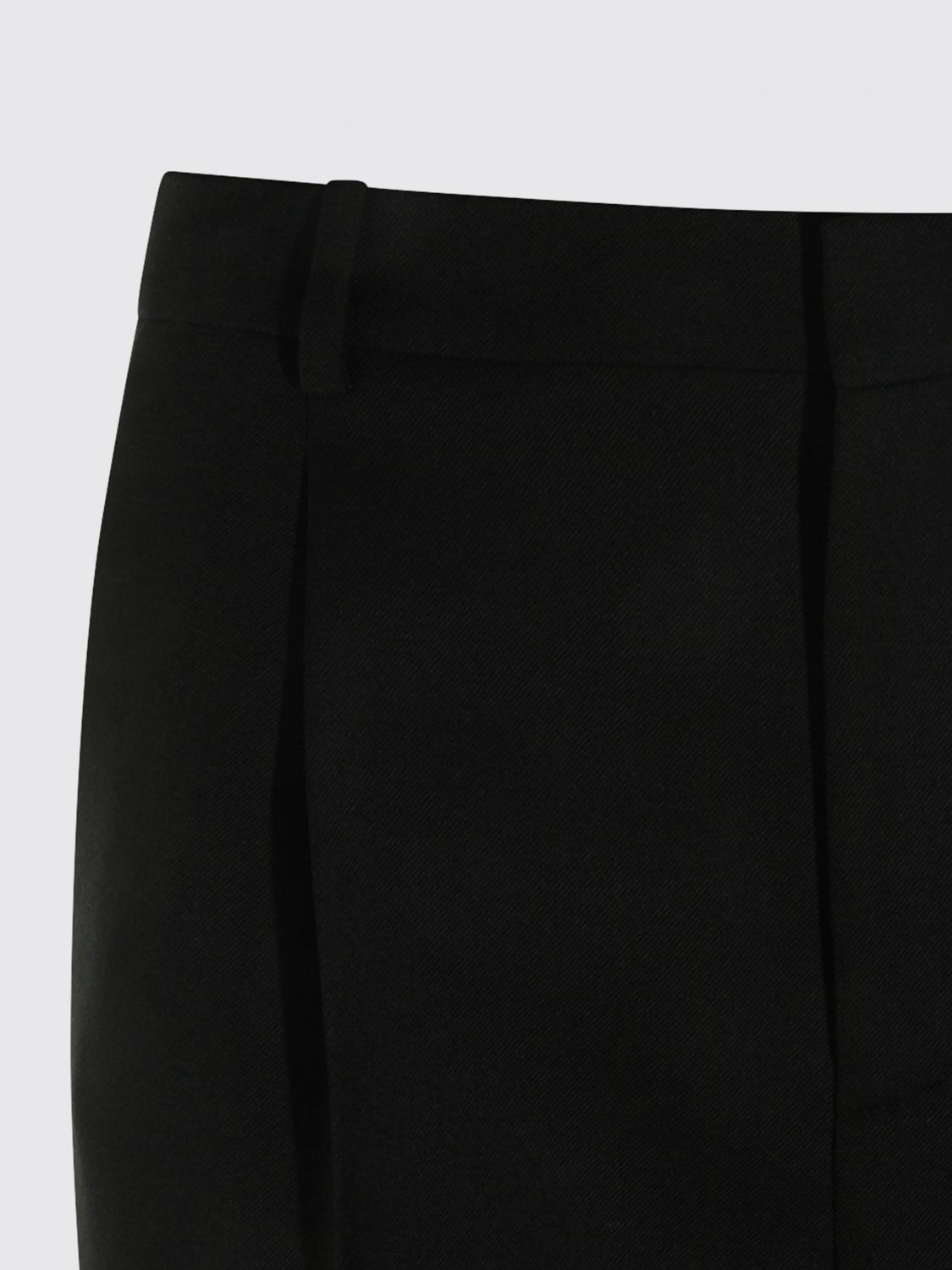 Saint Laurent Pants Woman Black SAINT LAURENT