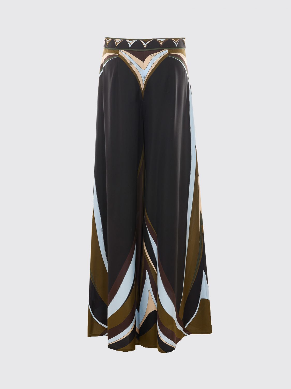 Pucci Pants Woman Kaki PUCCI