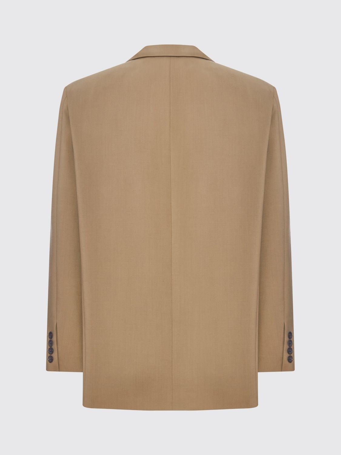 Saint Laurent Jacket Men Beige SAINT LAURENT