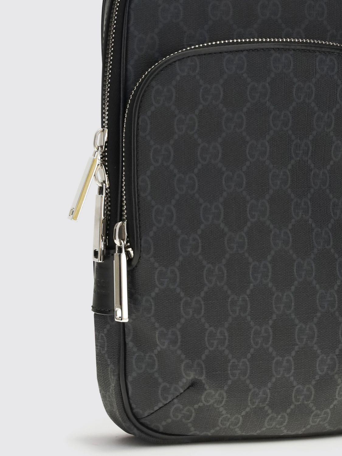 Gucci Shoulder Bag Men Black GUCCI