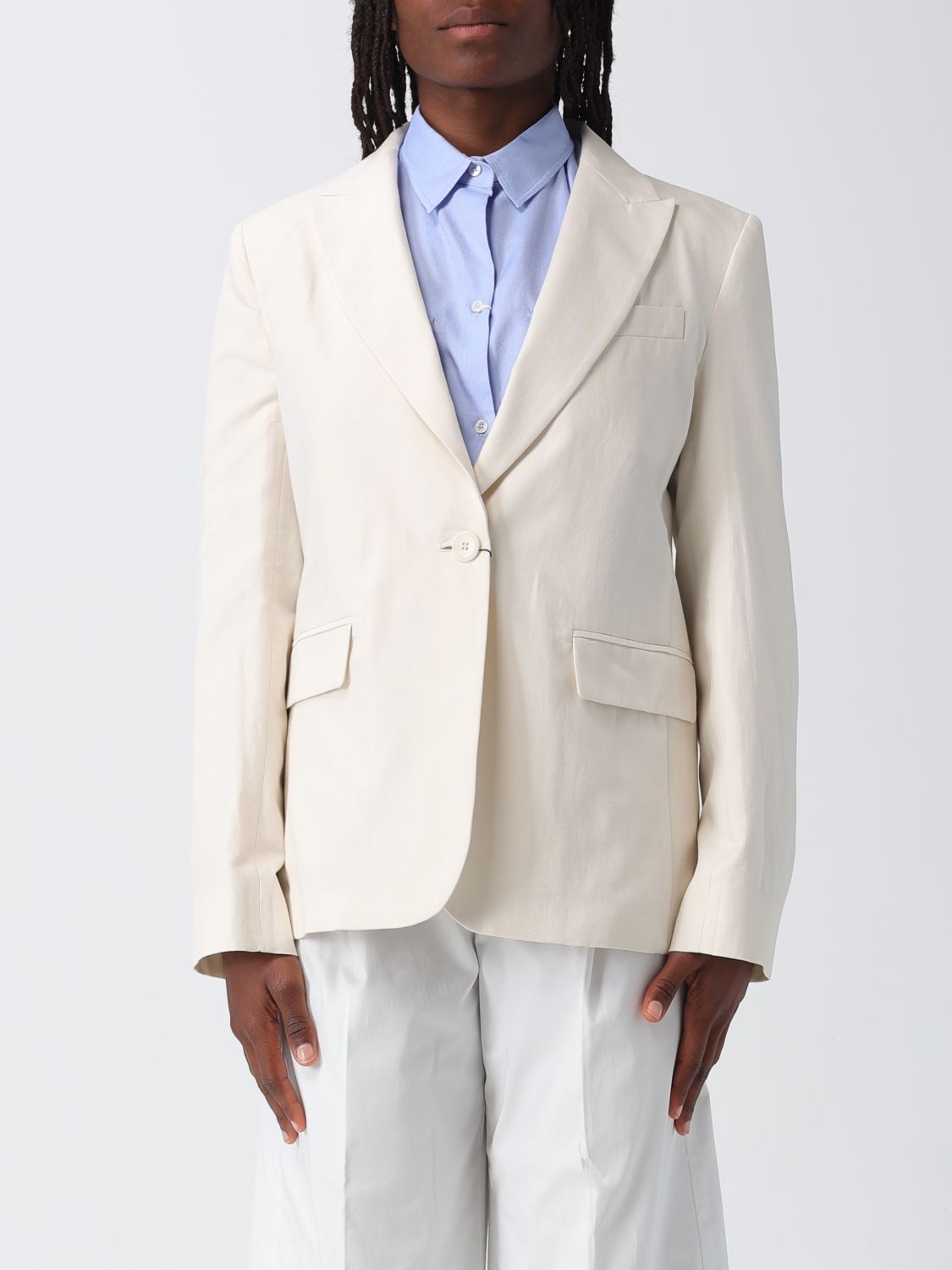 Weekend Max Mara Jacket Woman Beige WEEKEND MAX MARA