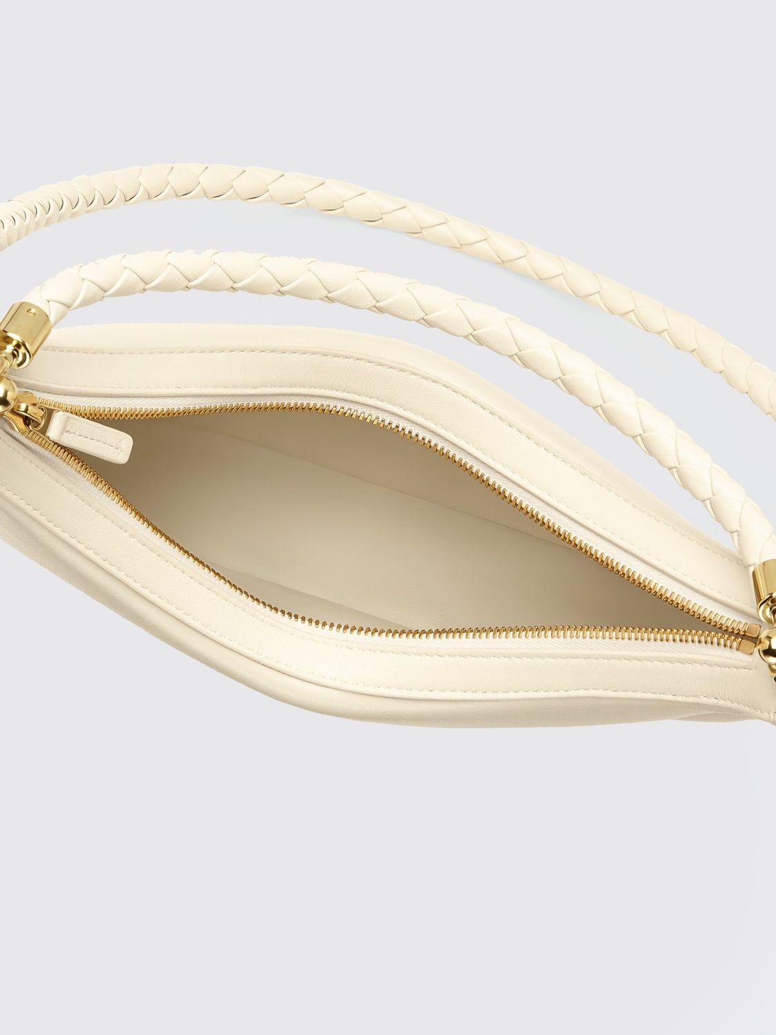 Bottega Veneta Shoulder Bag Woman Ivory BOTTEGA VENETA