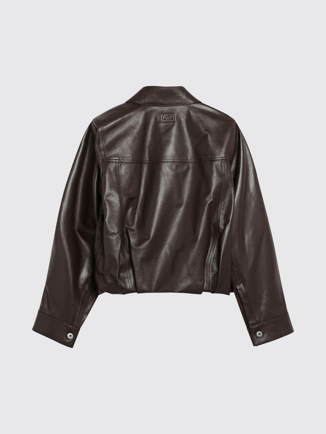 Loewe Jacket Woman Brown LOEWE