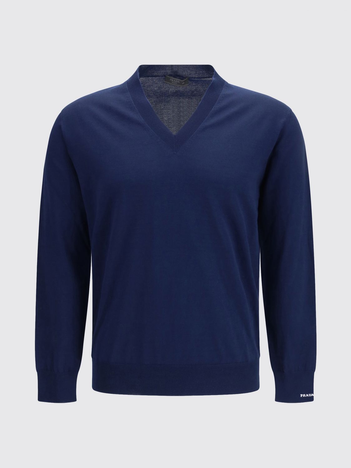 Prada Sweater Men Blue PRADA
