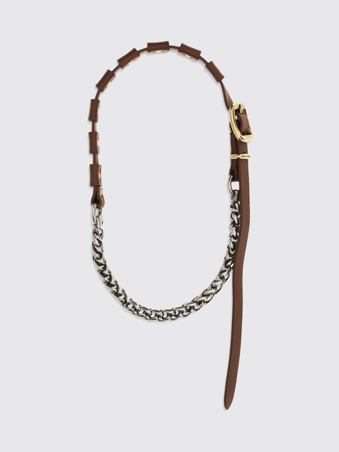 Miu Miu Jewel Woman Tobacco MIU MIU
