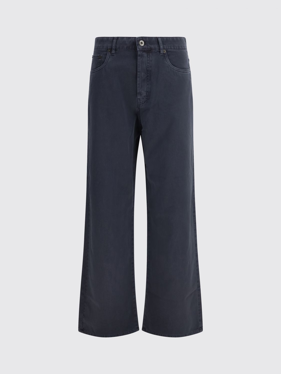 Miu Miu Jeans Woman Smoke Grey MIU MIU