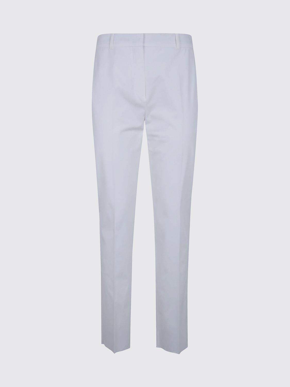 Stretch Cotton Slim Fit Trousers Max Mara Studio MAX MARA STUDIO