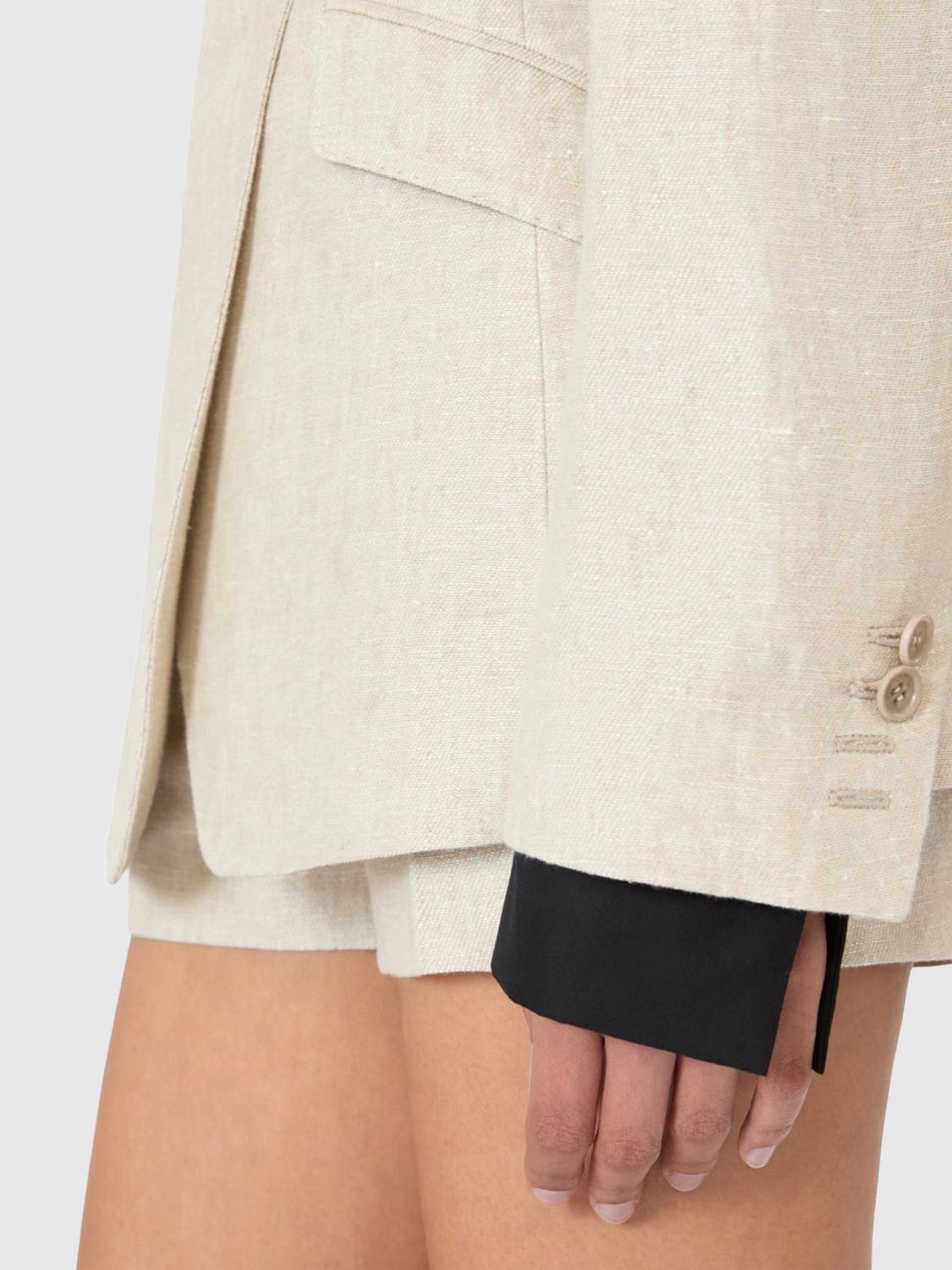 Max Mara Jacket Woman Nude MAX MARA