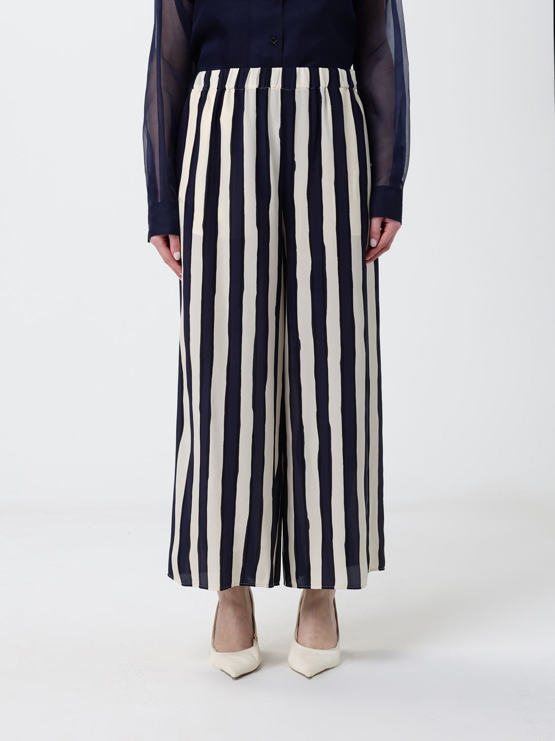 Weekend Max Mara Pants Woman Blue WEEKEND MAX MARA
