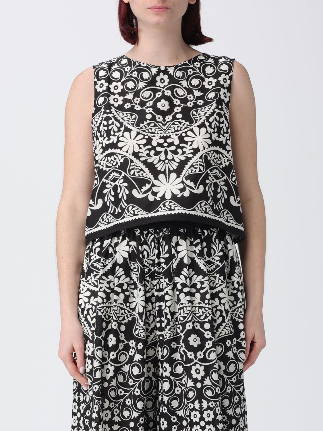 Weekend Max Mara Top Woman Black WEEKEND MAX MARA