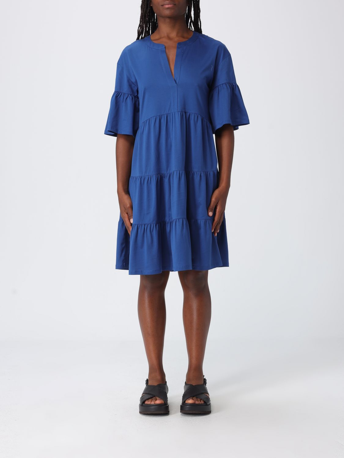Weekend Max Mara Dress Woman Blue WEEKEND MAX MARA