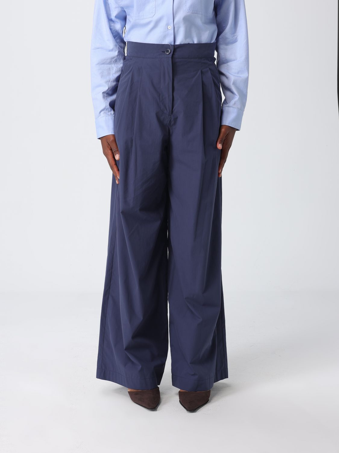 Weekend Max Mara Pants Woman Blue WEEKEND MAX MARA