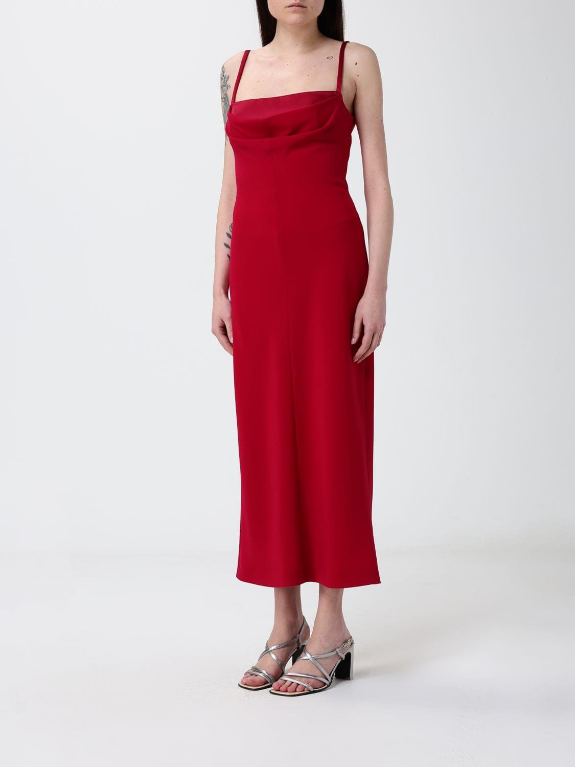 Max Mara Pianoforte Dress Woman Red MAX MARA