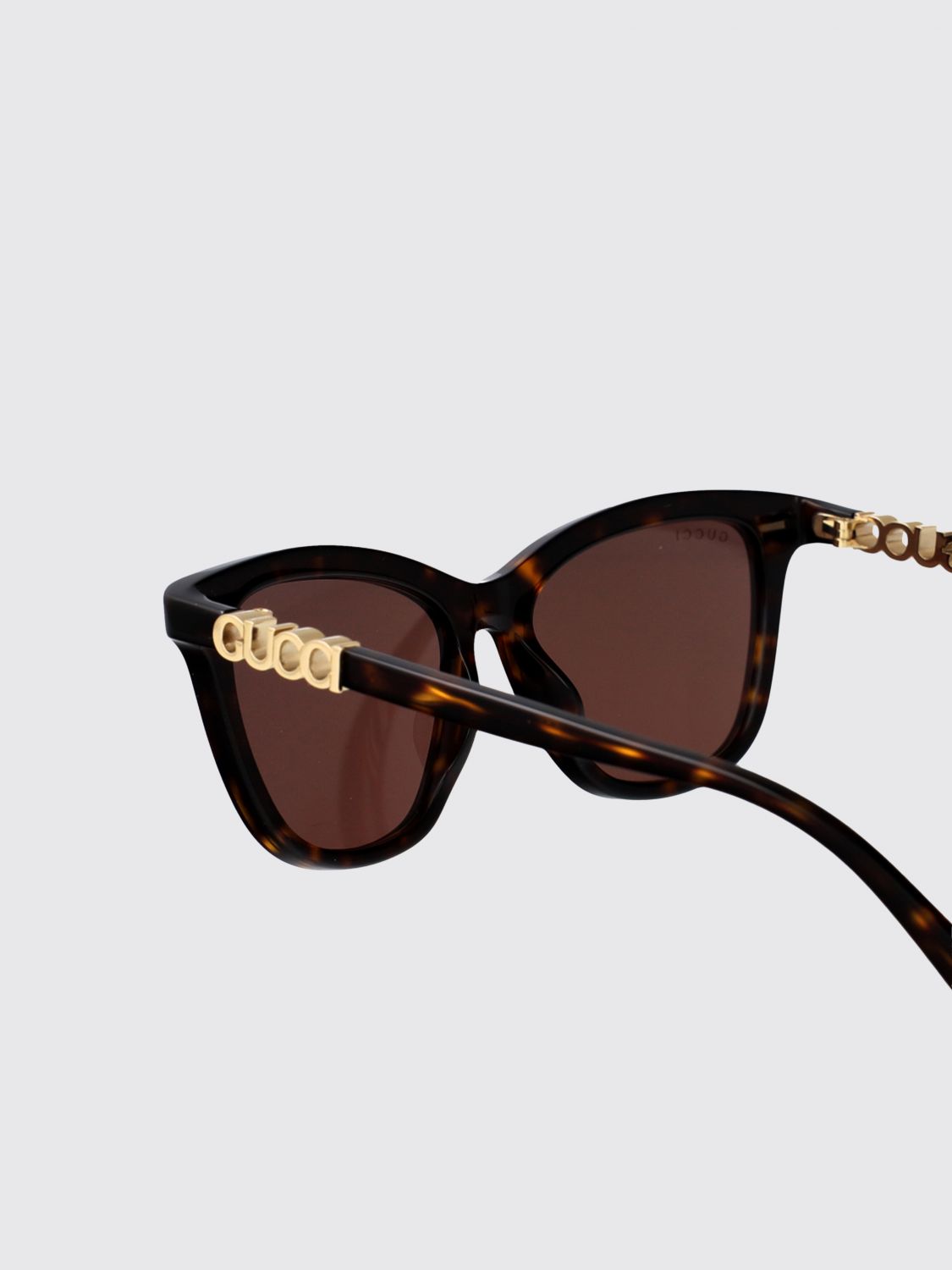 Gucci Sunglasses Woman Brown GUCCI