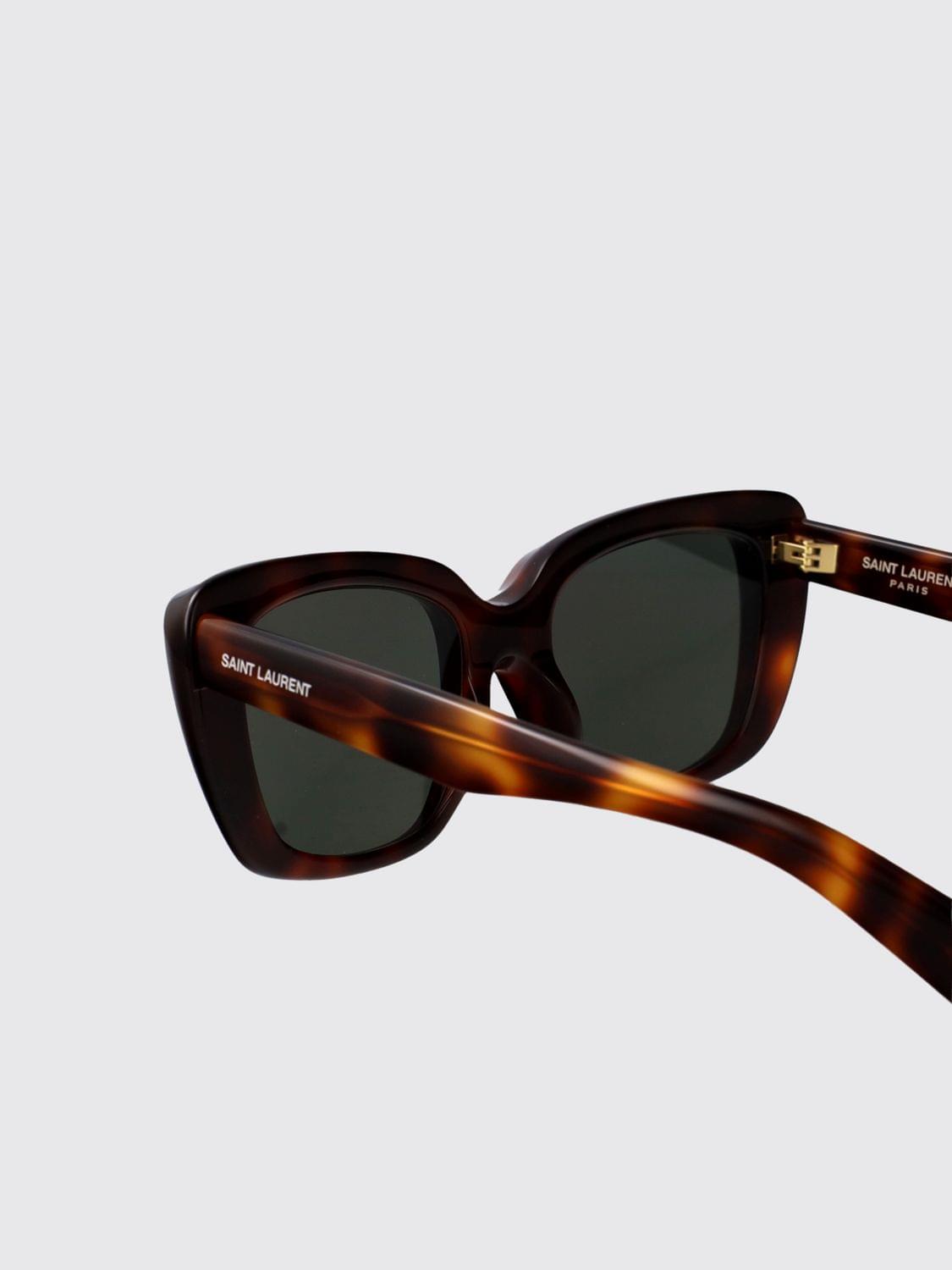 Saint Laurent Sunglasses Woman Brown SAINT LAURENT