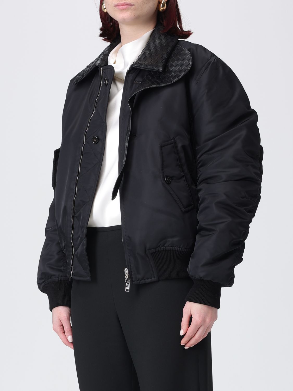 Bottega Veneta Jacket Woman Black BOTTEGA VENETA