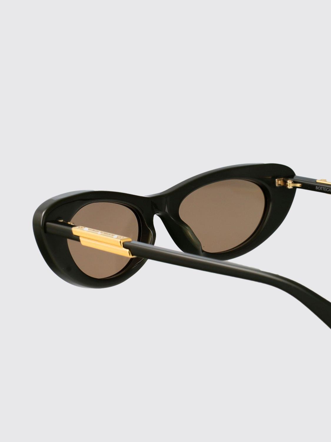 Bottega Veneta Sunglasses Woman Green BOTTEGA VENETA