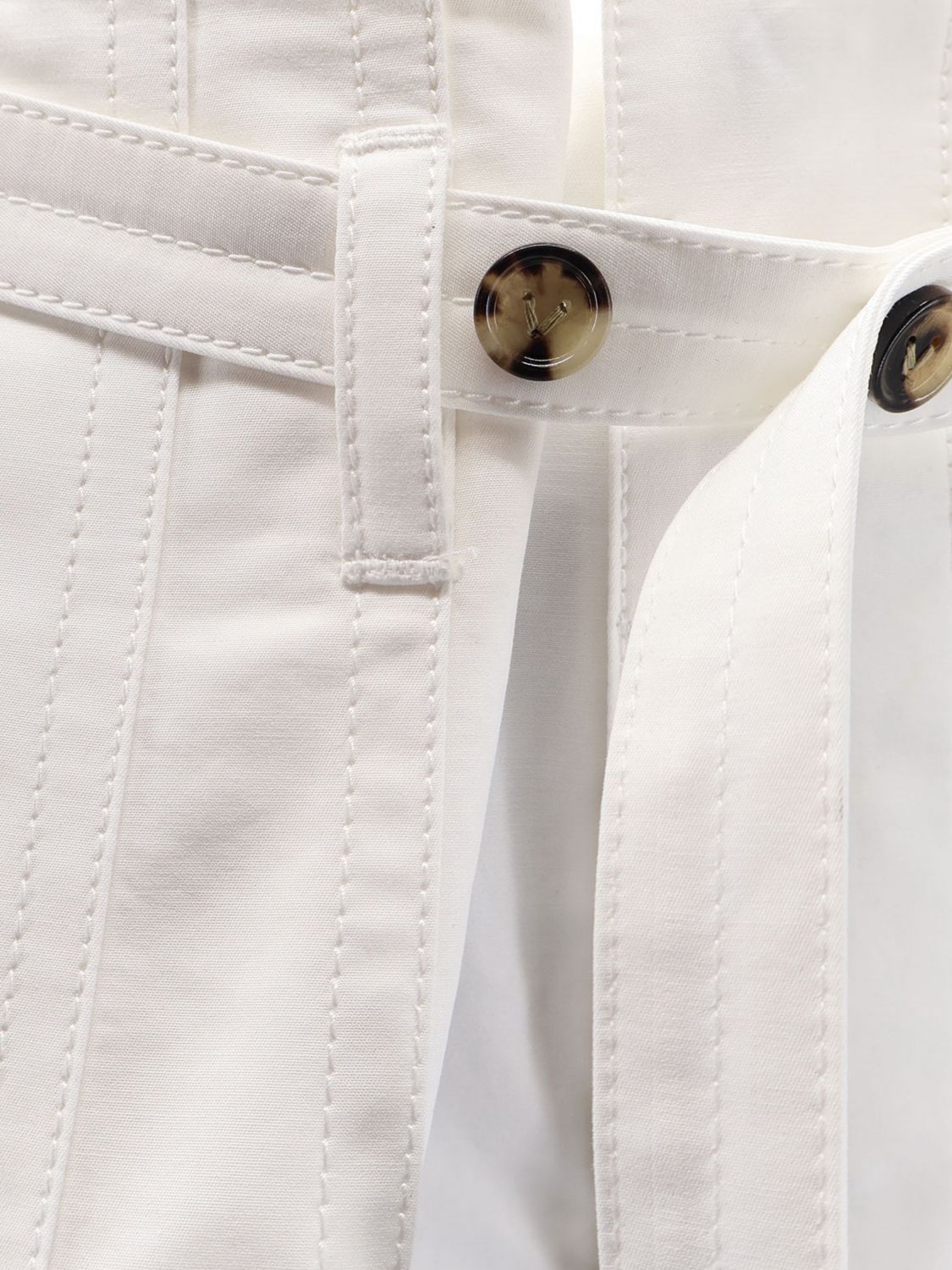 Bottega Veneta Shorts Woman White BOTTEGA VENETA