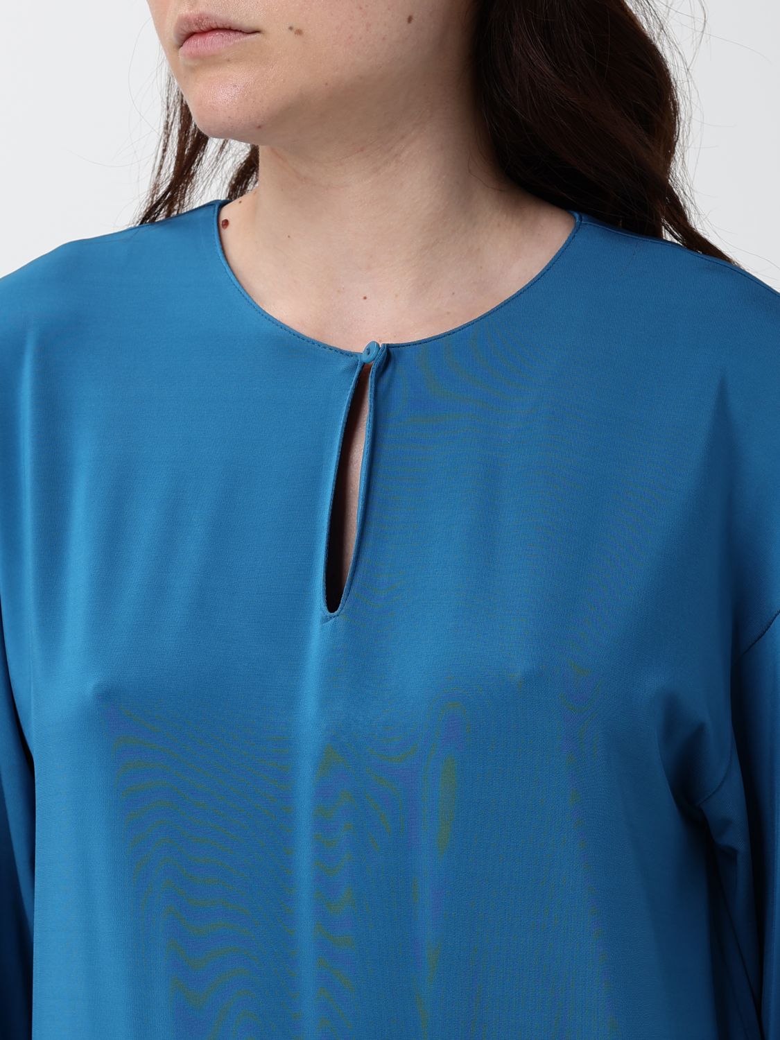 Max Mara Top Woman Blue MAX MARA