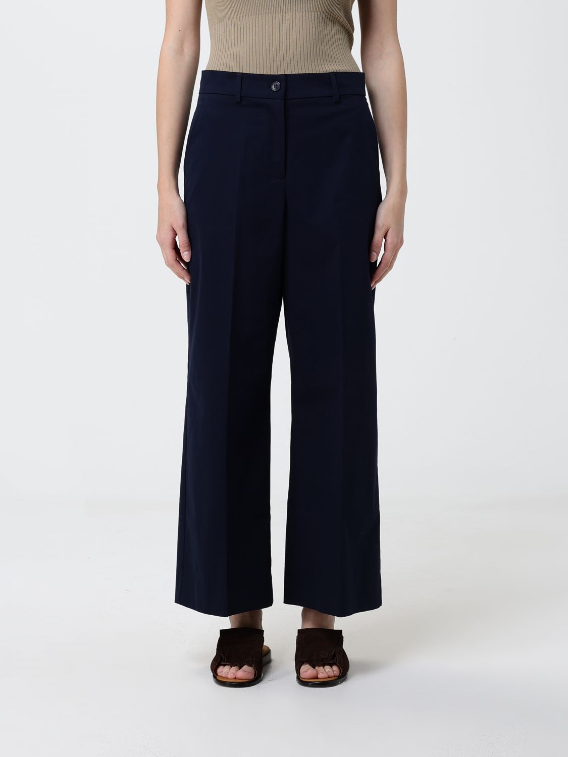 Weekend Max Mara Pants Woman Blue WEEKEND MAX MARA