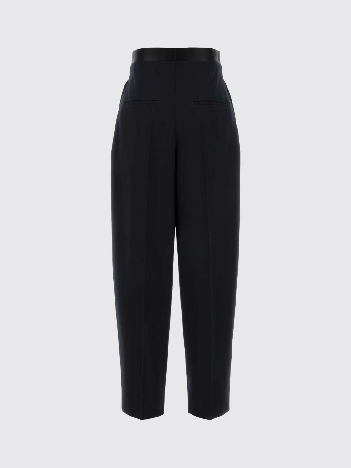 Bottega Veneta Pants Woman Blue BOTTEGA VENETA