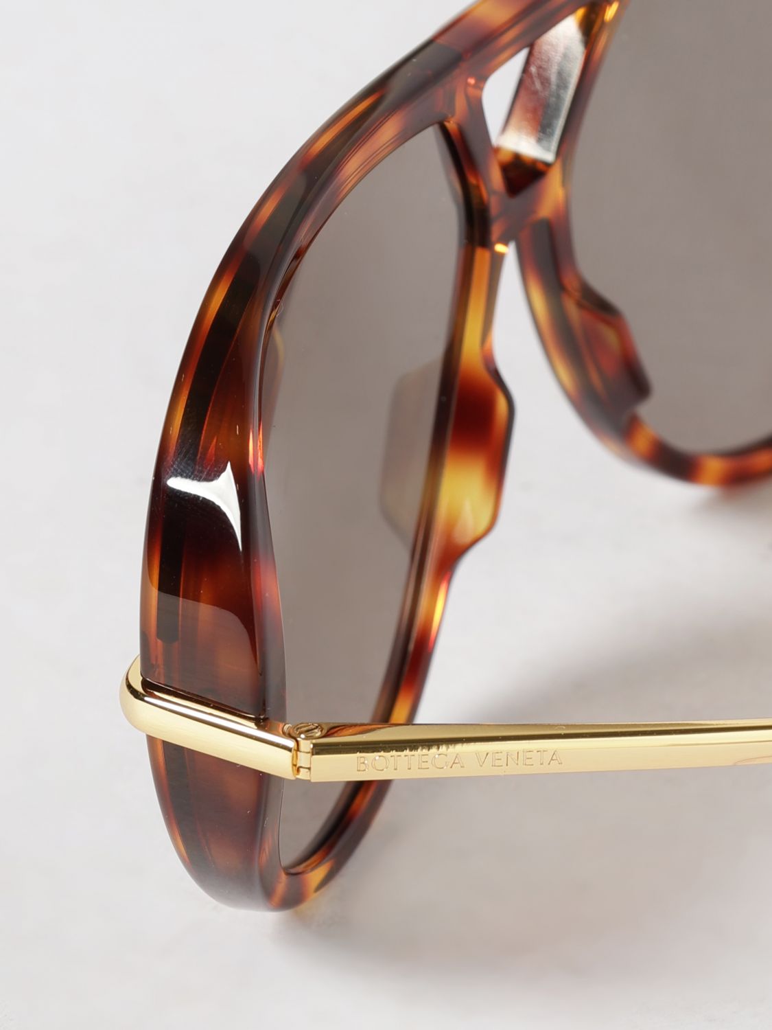 Bottega Veneta Sunglasses Woman Brown BOTTEGA VENETA