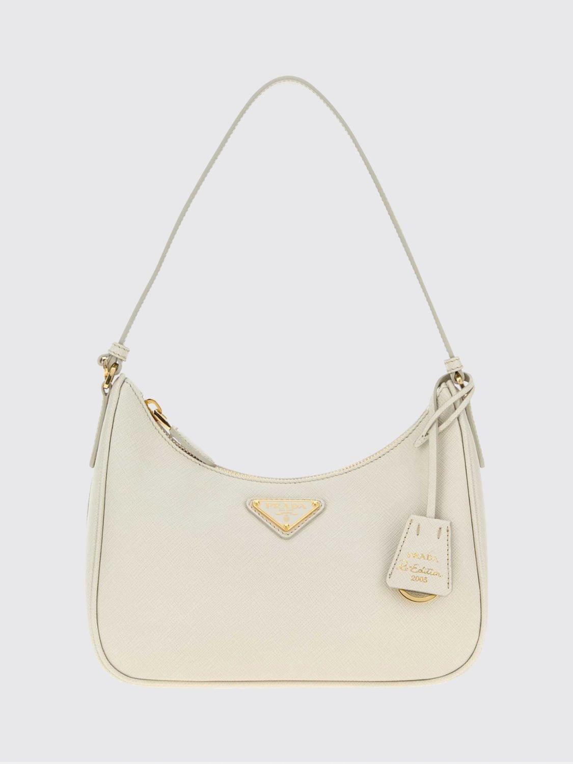 Prada Mini Bag Woman Ivory PRADA