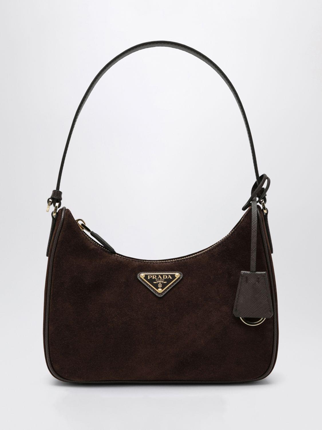 Prada Women Prada Women Prada Re-Edition 2005 Suede Bag PRADA