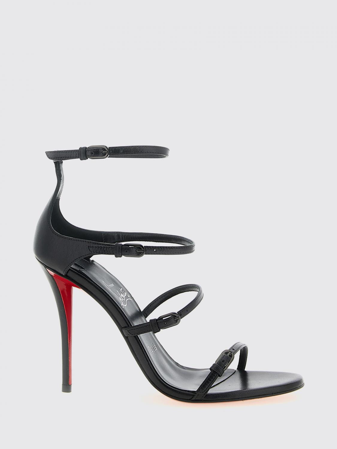 Christian Louboutin Heeled Sandal Woman Black CHRISTIAN LOUBOUTIN