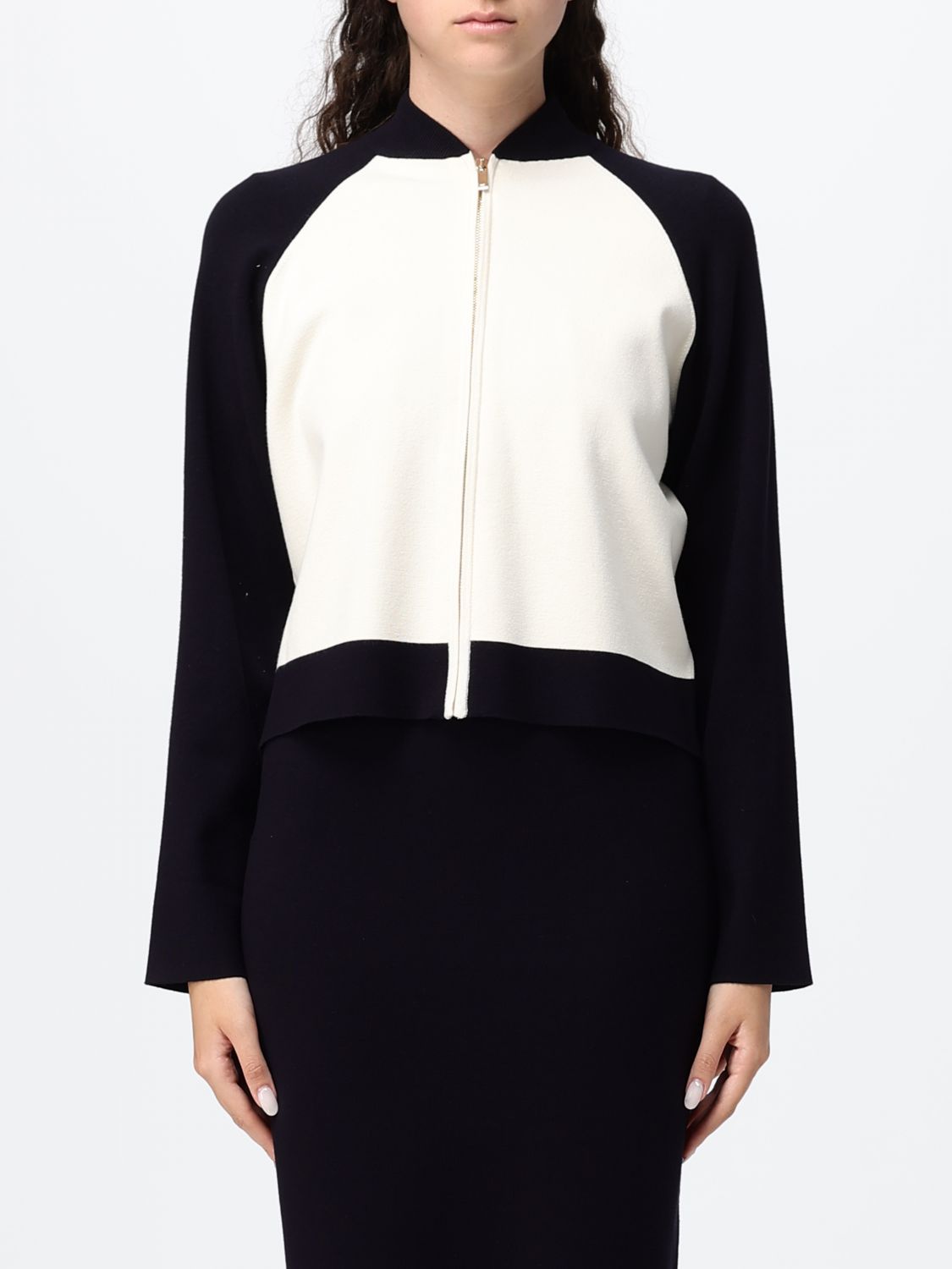 Max Mara Studio Sweatshirt Woman White MAX MARA STUDIO