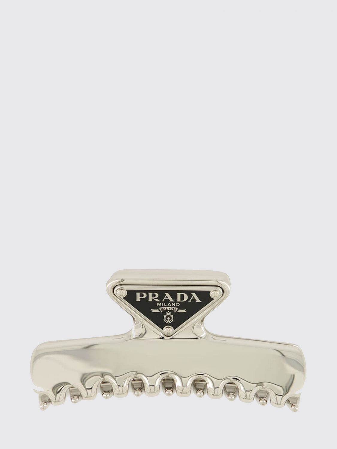 Prada Hair Accessory Woman Silver PRADA