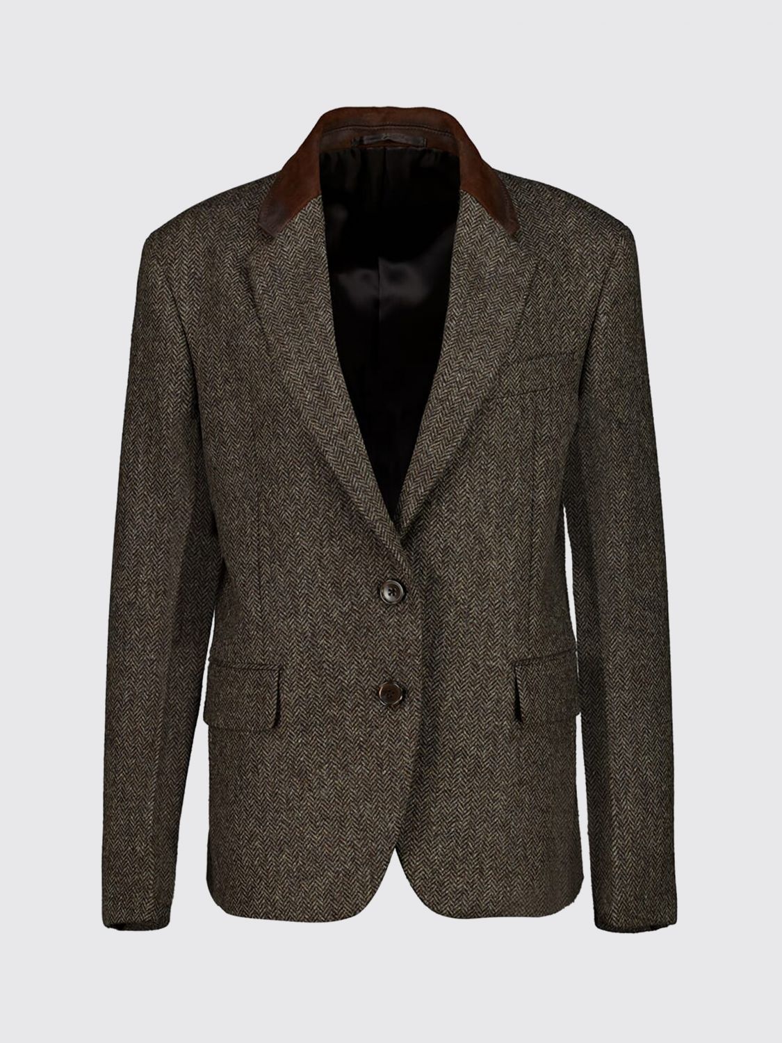 Prada Jacket Woman Beige PRADA