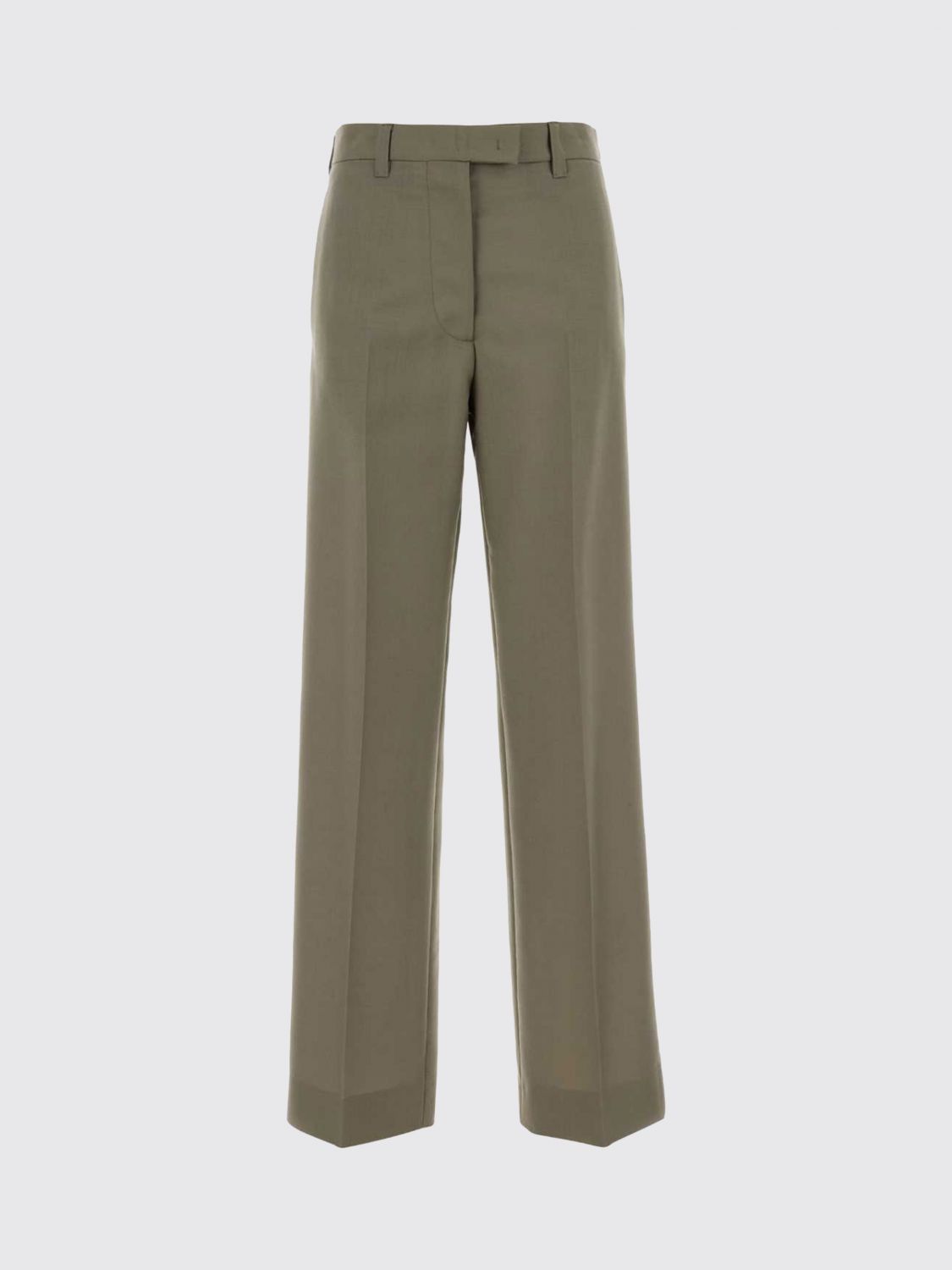 Miu Miu Pants Woman Beige MIU MIU