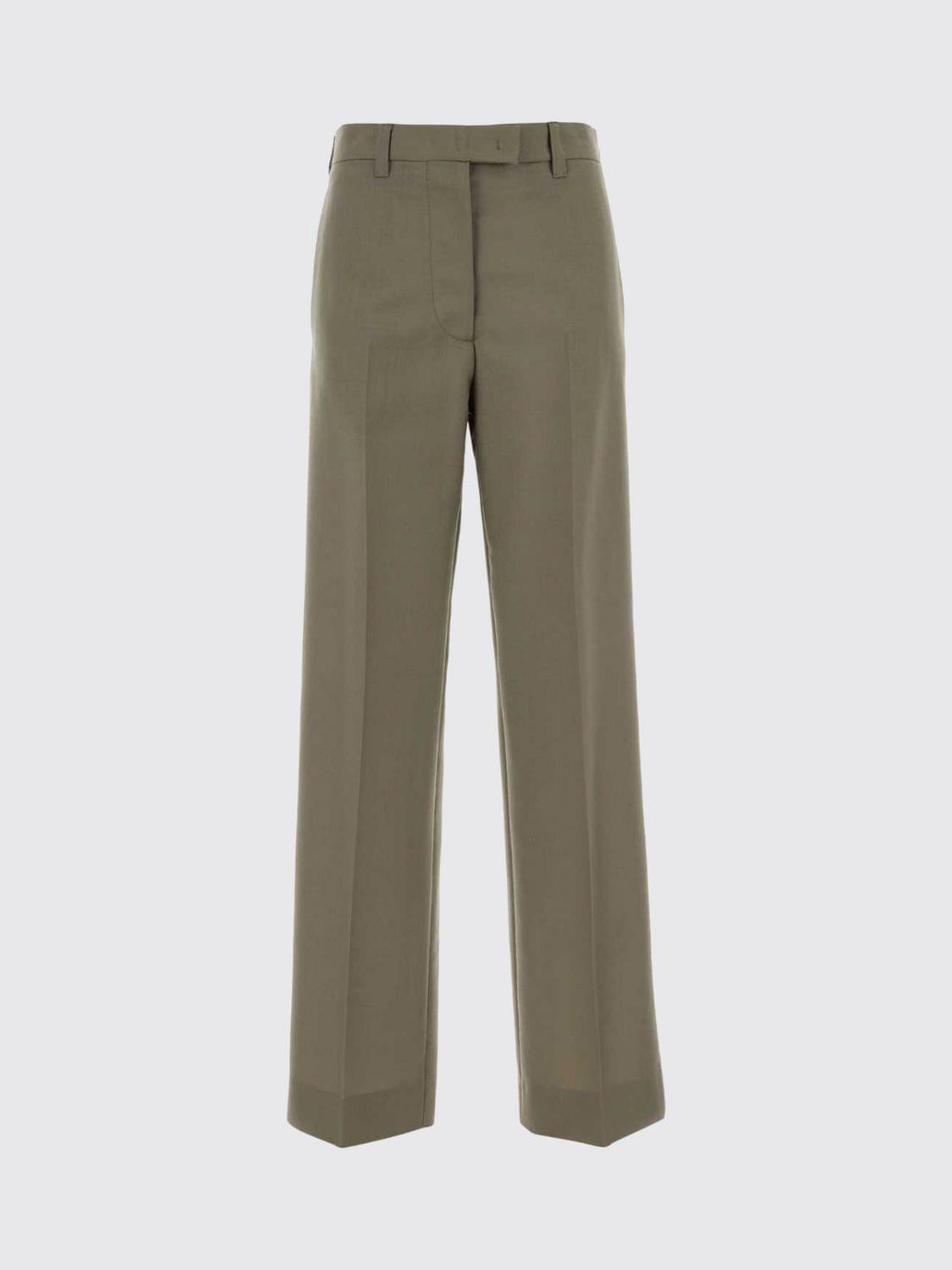 Miu Miu Pants Woman Beige MIU MIU