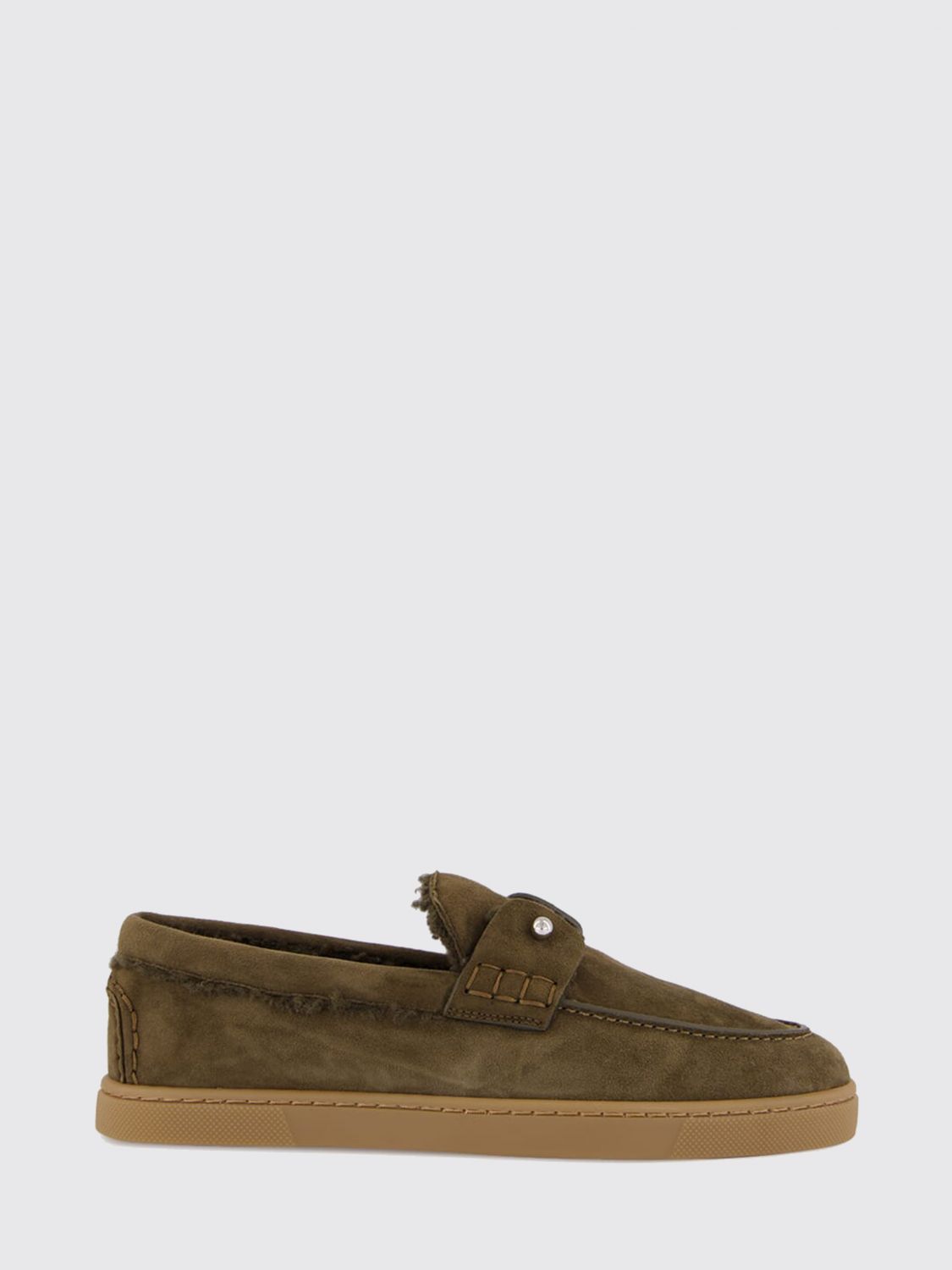 Christian Louboutin Loafer Woman Bronze CHRISTIAN LOUBOUTIN