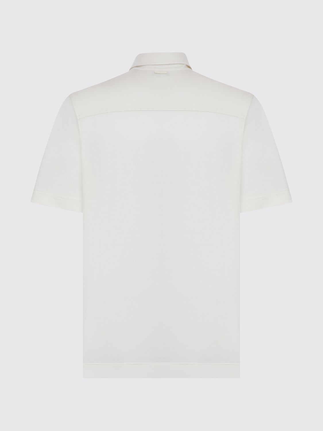 Zegna Polo Shirt Men White ZEGNA