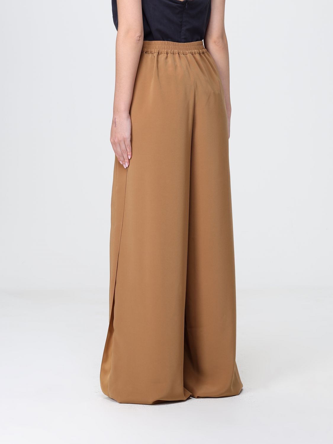 Max Mara Pants Woman Brown MAX MARA